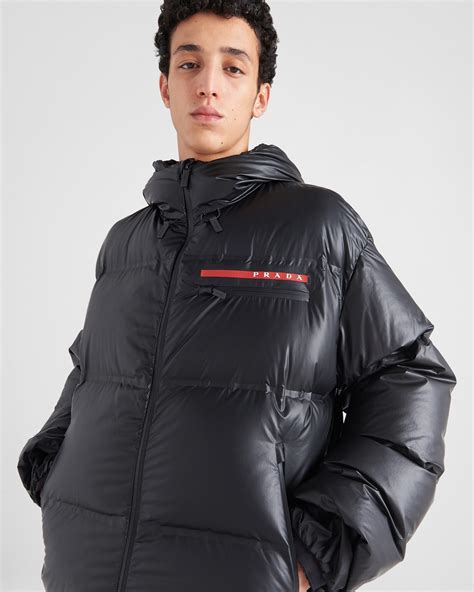 prada teflon jacket|prada light re nylon puffer.